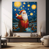 Santa Claus - painting by numbers